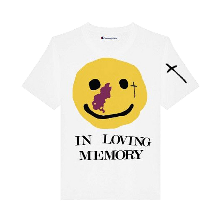 Cactus Plant Flea Market Yams Day In Loving Memory Tee "White"