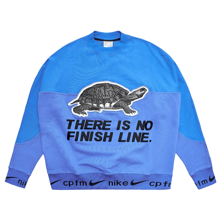 Nike x Cactus Plant Flea Market Fleece Crewneck "Blue"