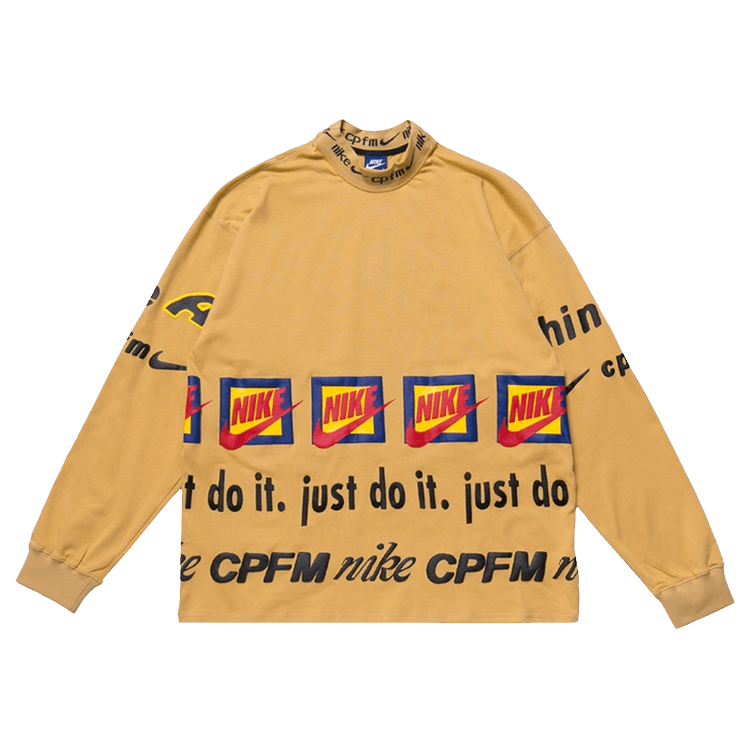 Nike x Cactus Plant Flea Market Long-Sleeve Tee "Mustard"