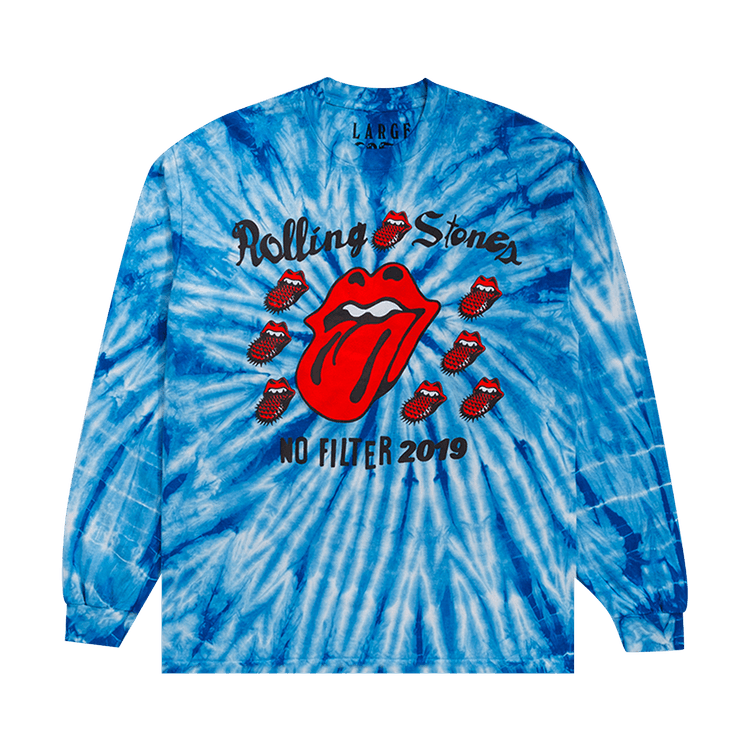 Cactus Plant Flea Market Rolling Stones No Filter Tour Long-Sleeve Tee "Multicolor"