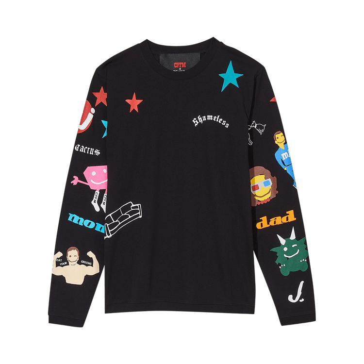 Cactus Plant Flea Market x Marc Jacobs Tattoo Long-Sleeve Tee "Black"