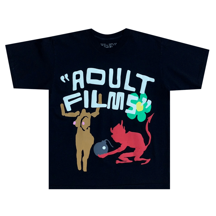 Cactus Plant Flea Market Adult Films Tee "Black"