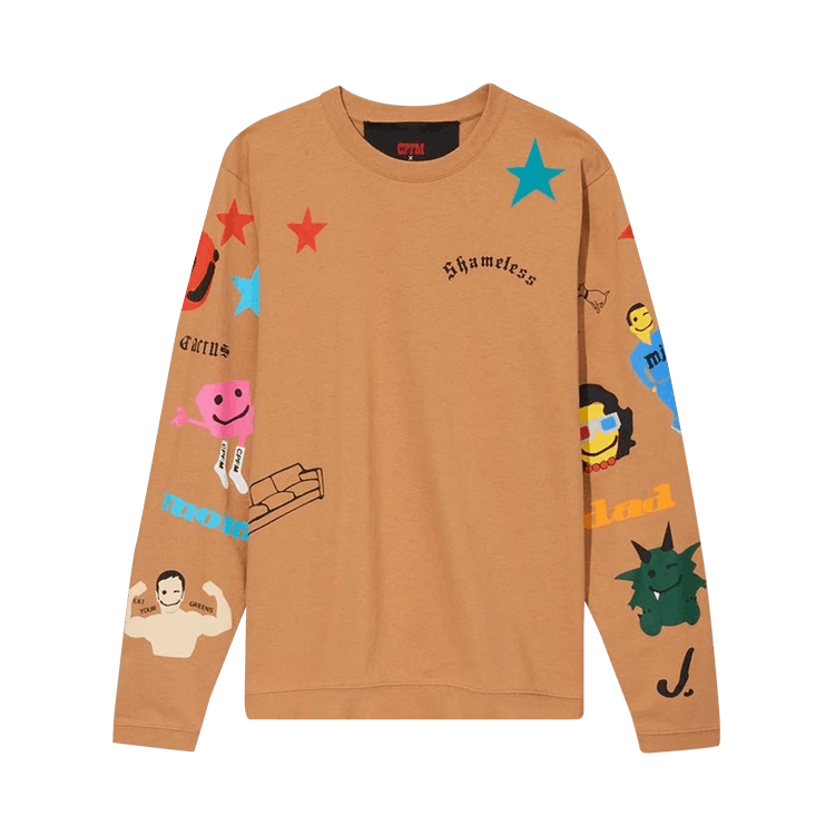 Cactus Plant Flea Market x Marc Jacobs Tattoo Long-Sleeve Tee "Sand"