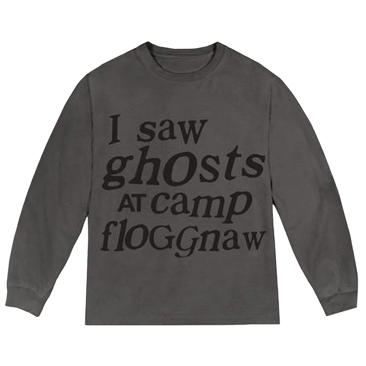 Cactus Plant Flea Market Kids See Ghosts I Saw Ghosts Long-Sleeve Tee "Core"