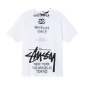 Stussy x Takahiro Miyashita The Soloist World Tour Collection T-Shirt "White"