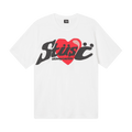Stussy x Cactus Plant Flea Market Heart T-Shirt "White"
