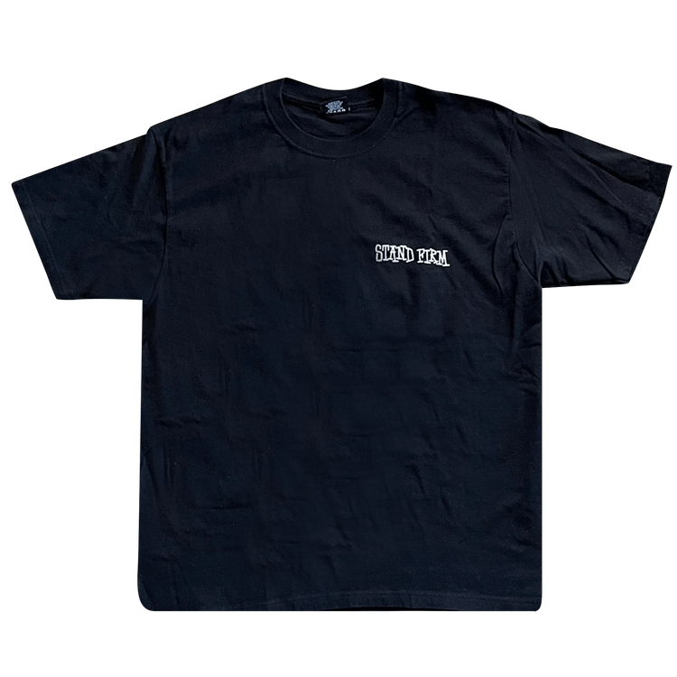 Stussy Stand Firm End Racism Now Tee "Black"