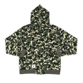 BAPE x Stussy Full Zip Hoodie "Skull Camo"