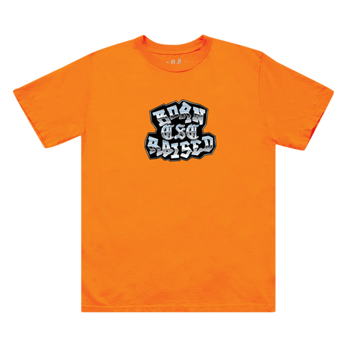 Born x Raised x CSC Blockhuggers Tee "Orange"