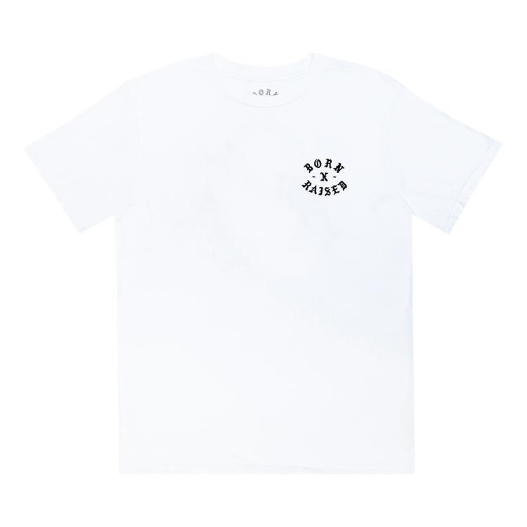 Born x Raised Rocker Tee "White"