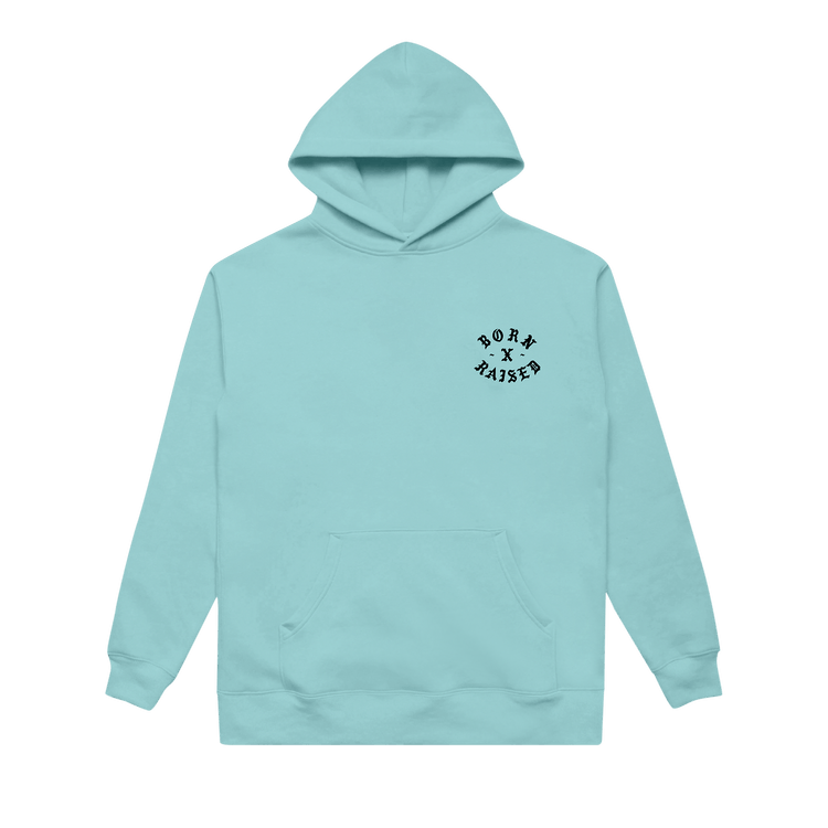 Born x Raised Rocker Hoodie "Lagoon"