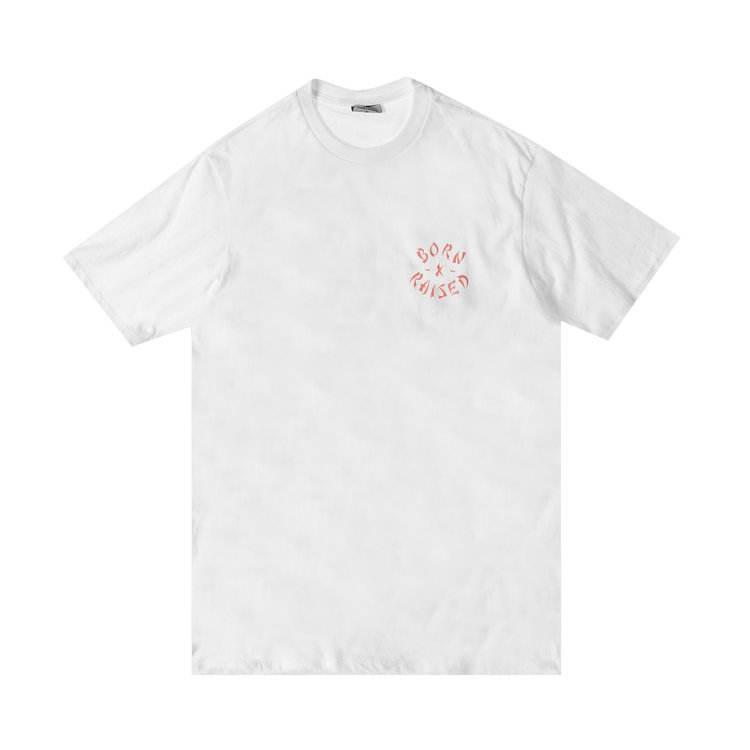 Born x Raised Westside Rocker Tee "White"