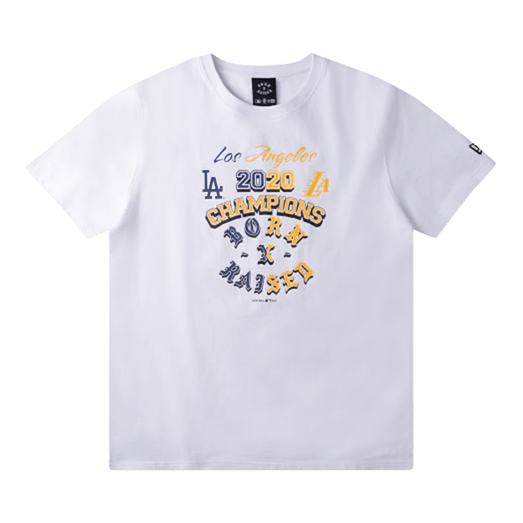 Born x Raised Los Angeles Champions Short-Sleeve T-Shirt "White"