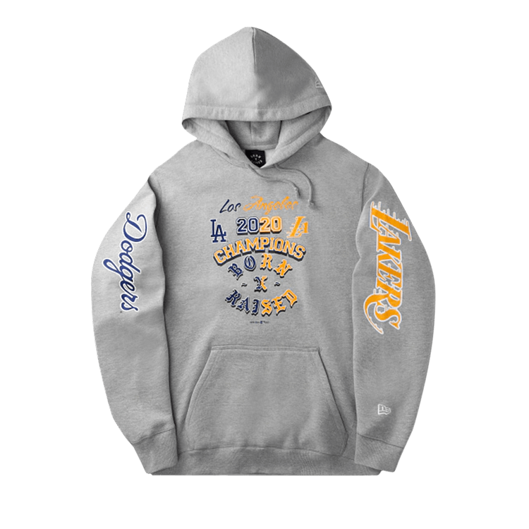 Born x Raised Los Angeles Champions Hoodie "Grey"