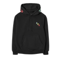 Born x Raised Graphic Print Crew Neck Hoodie "Black"
