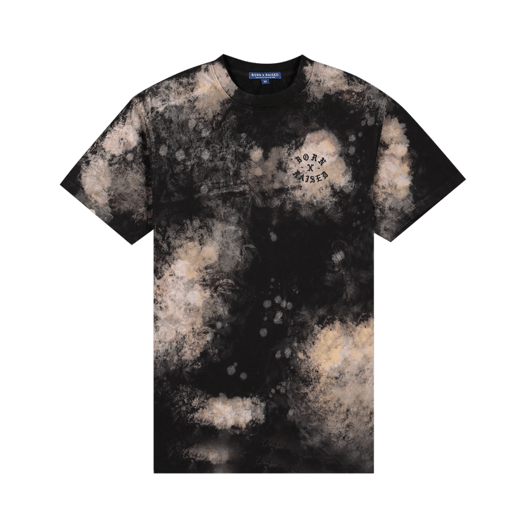 Born x Raised Tie-Dye Print T-Shirt "Black"