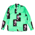 Born x Raised Disco Button Up "Mint"