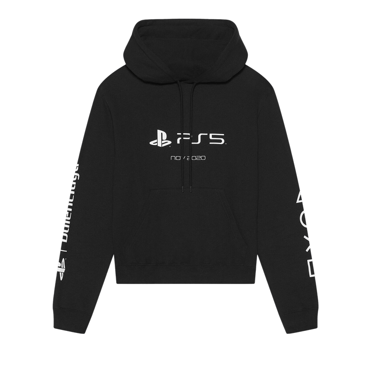 Balenciaga Playstation Shrunk Hoodie "Black"