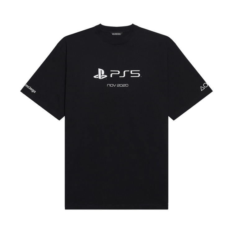 Balenciaga Playstation Boxy T-Shirt "Black"