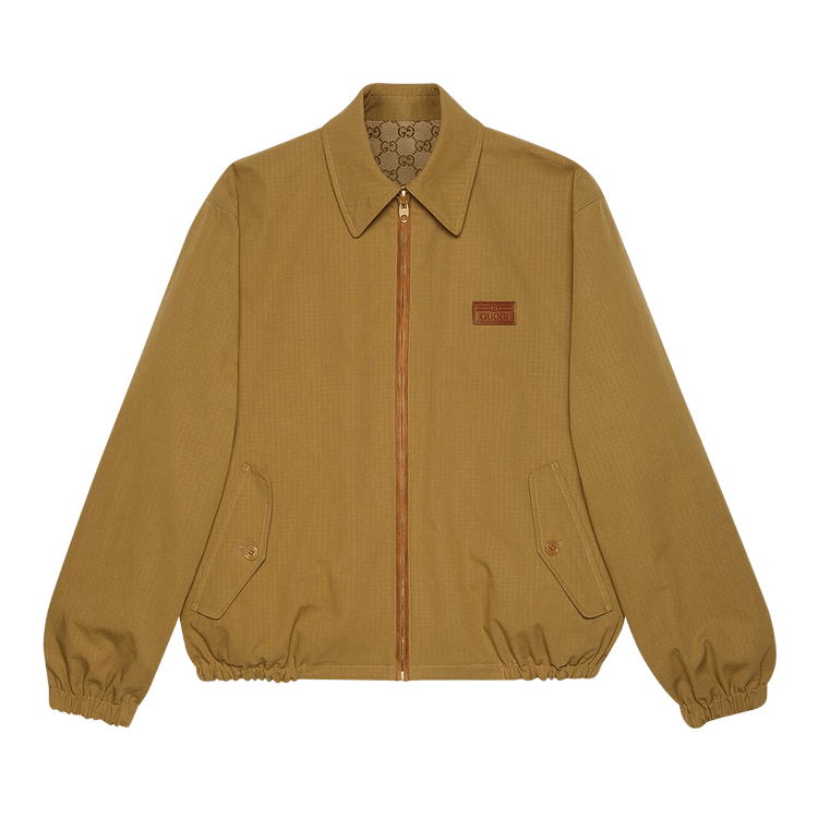 Gucci Reversible GG Jacket "Light Brown"