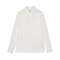 Saint Laurent Pocket Blouse "Craie"