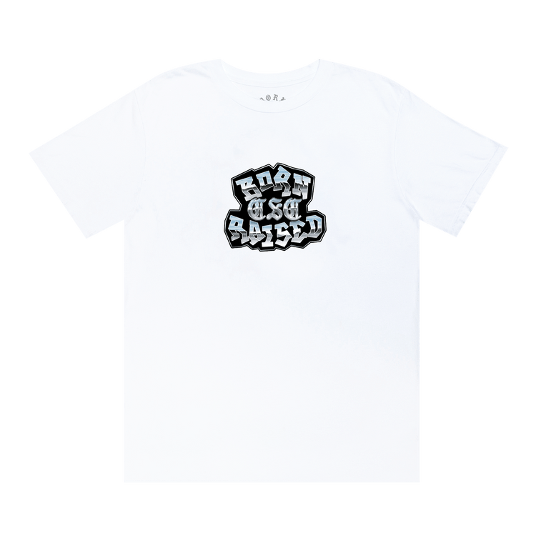 Born x Raised x CSC Blockhuggers Tee "White"