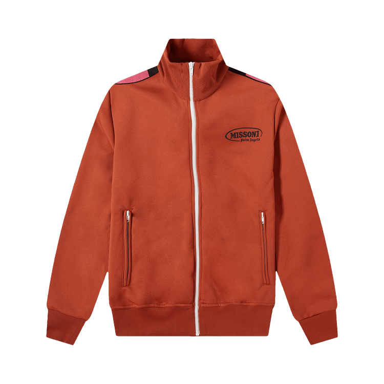 Palm Angels x Missoni Track Jacket "Brick Red/White"