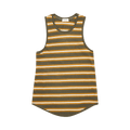 Saint Laurent Jersey Tank Top "Khaki/Ochre/Ecru"
