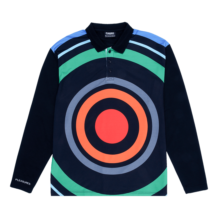 Pleasures Blue Monday Polo Shirt "Black"