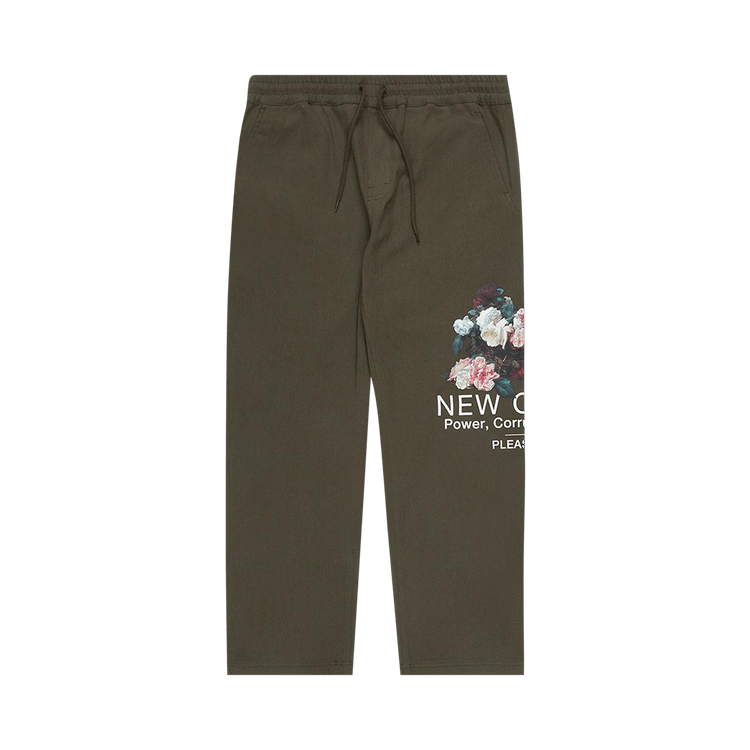 Pleasures Power Beach Pant "Olive"