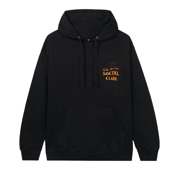 Anti Social Social Club A Fire Inside Flame Hoodie "Black"