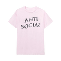 Anti Social Social Club Gemini Tee "Pink"
