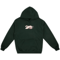 Anti Social Social Club Mouth Hoodie "Green"