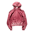 A-Cold-Wall* Knitted Corrosion Hooded Sweatshirt "Deep Red"