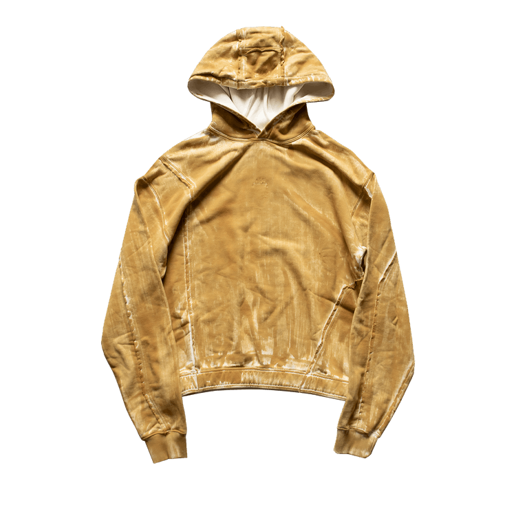 A-Cold-Wall* Knitted Corrosion Hooded Sweatshirt "Sulphur"