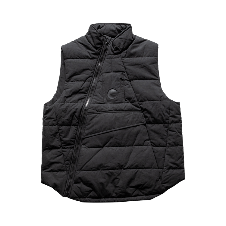 A-Cold-Wall* Woven Funnel Gilet "Black"