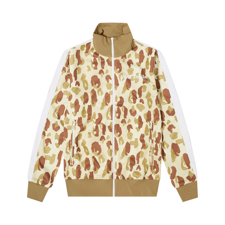 Palm Angels Desert Camo Classic Track Jacket "Beige/White"