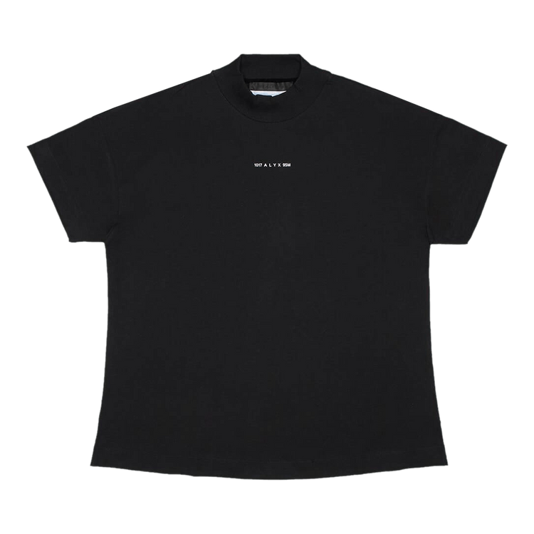 1017 ALYX 9SM Mockneck Knit Tee "Black"