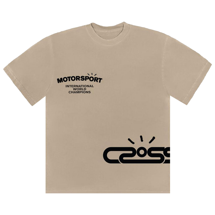 Cactus Jack by Travis Scott Motor Sport Tee "Sand"