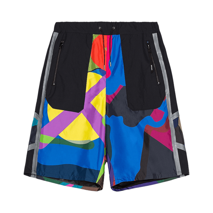 Sacai x KAWS Print Shorts "Multicolor"