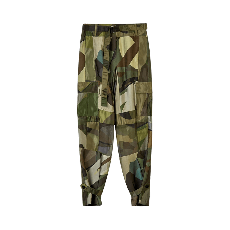Sacai x KAWS Print Trousers "Camouflage"