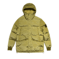 Stone Island Nylon Badge Logo Down Jacket "Dark Beige"