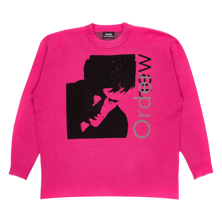 Pleasures Lowlife Jacquard Sweater "Pink"