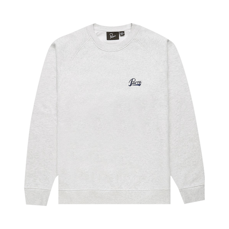 Parra Basket Horse Crew Neck Sweatshirt "Ash Grey"