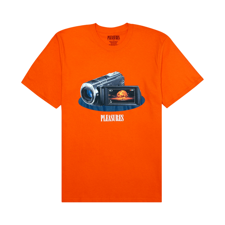 Pleasures Recording T-Shirt "Orange"