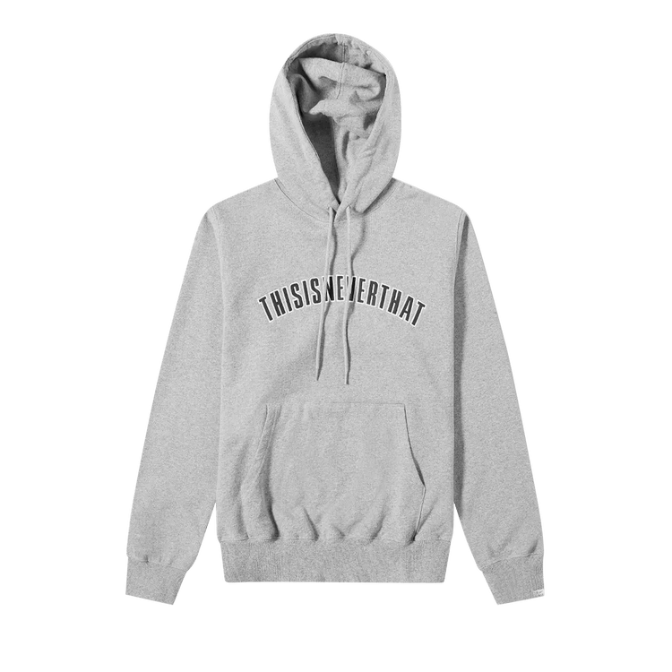 thisisneverthat New Arc Hooded Sweatshirt "Heather Grey"