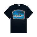 Rhude Lone Wolf Tee "Black"
