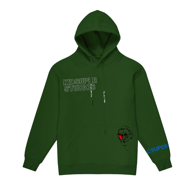 KidSuper Super Hoodie "Forest Green"