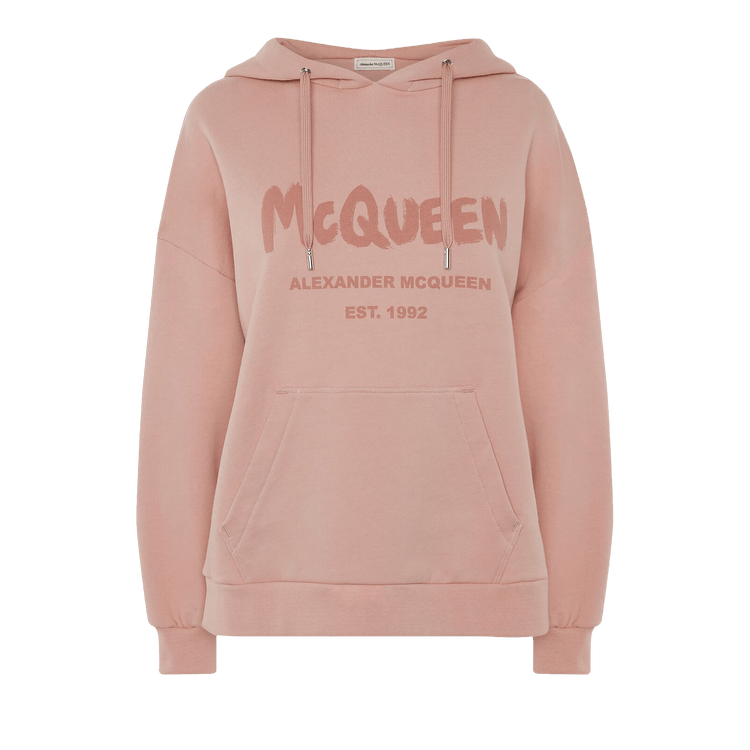 Alexander McQueen Graffiti Sweatshirt "Rose Gold"
