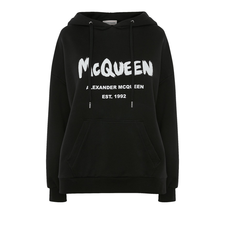 Alexander McQueen Graffiti Sweatshirt "Black"